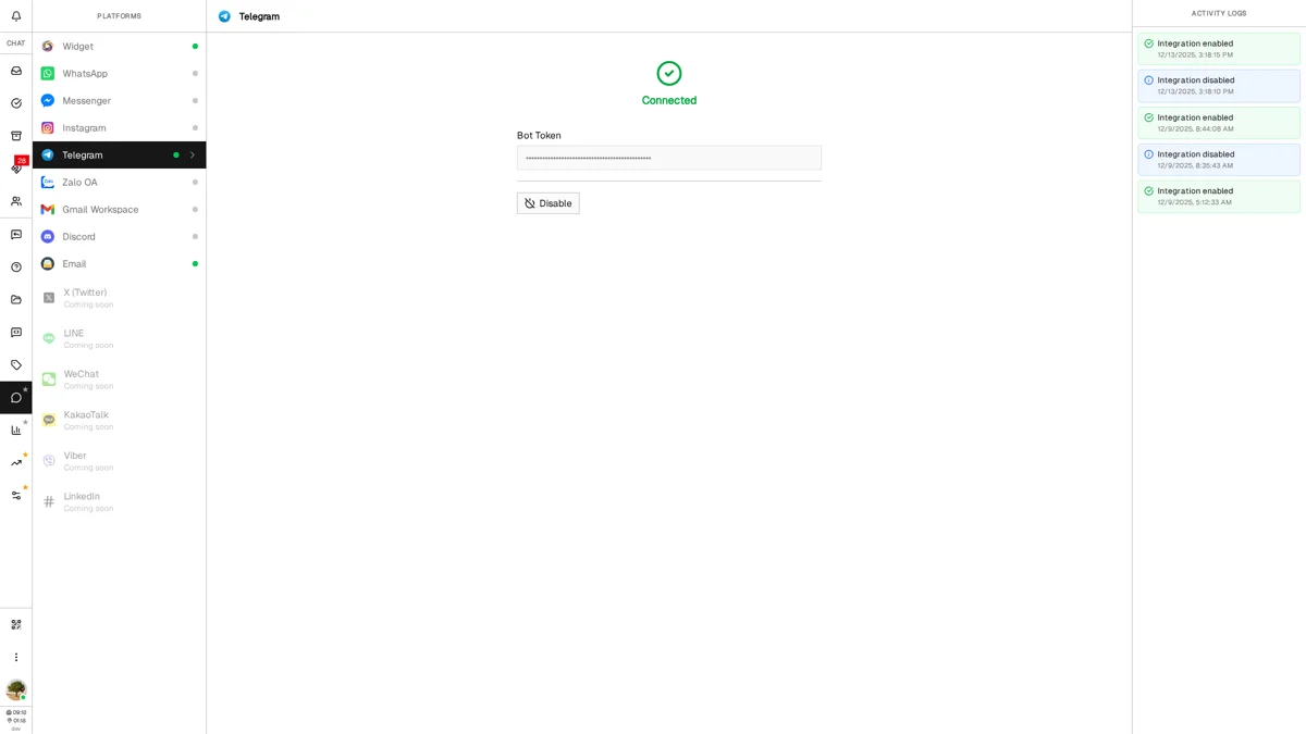 Connect All Your Messaging Platforms